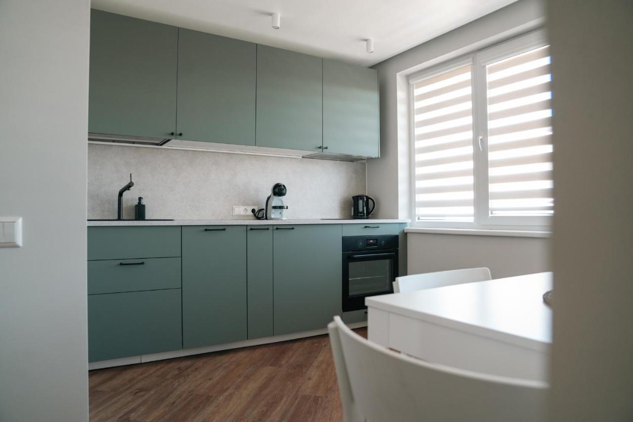 Grey Green Studio Apartment Birštonas Exterior foto